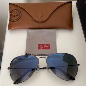 Ray Ban polarized sunglasses barely worn!